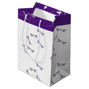 Dragonlies dans le sac cadeau moyen en vol