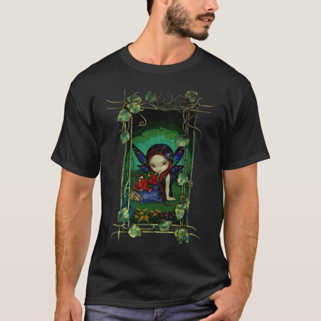Dragonling Garden I gothic fairy dragon Shirt (Front)