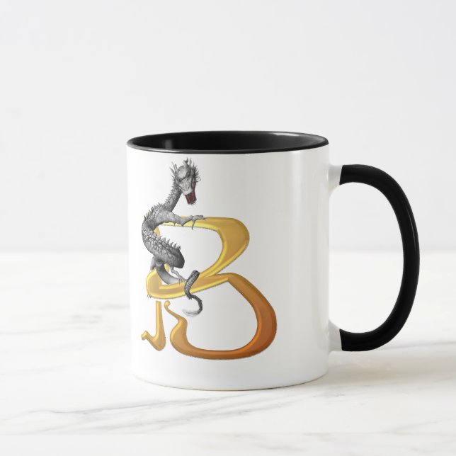 Dragonlore Initial B Mug (Right)