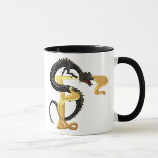 Dragonlore Initial F Mug