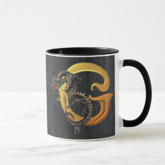 Dragonlore Initial G Mug