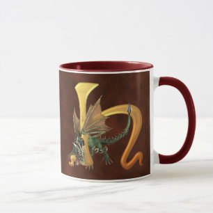 Dragonlore Initial H Mug