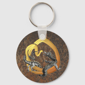 Dragonlore Initial O Keychain