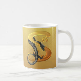 Dragonlore Initial S Coffee Mug