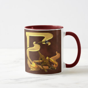Dragonlore Initials E Mug