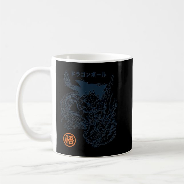 Dragonn Ball goku and shenron Coffee Mug (Left)