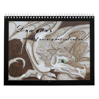 Dragons 2011 imaginaire calendrier de la peinture 
