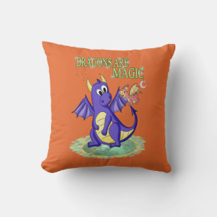 Dragons are Magic.. Throw Pillow
