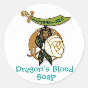 Dragons Blood Soap labels