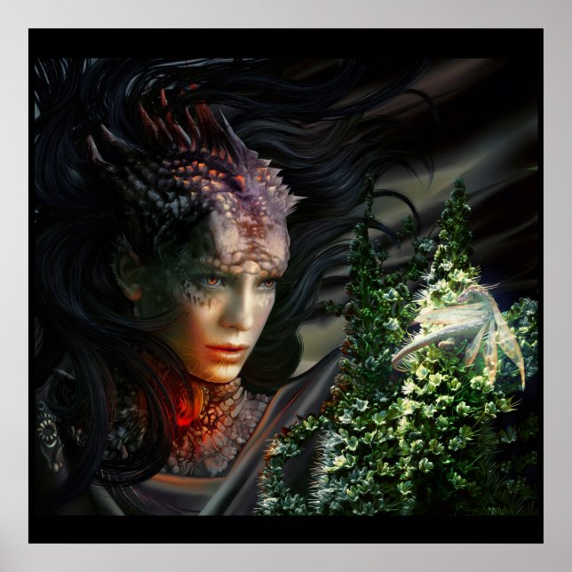 Dragons Canvas Poster (Front)