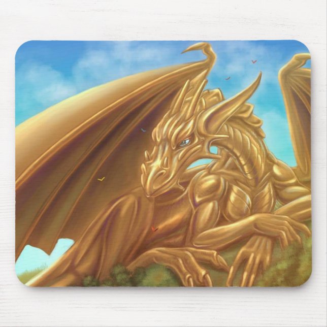 Dragons de DES de lignée de La - Tapis de Souris (Devant)