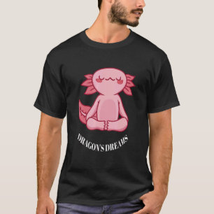 Dragon's Dreams Cute Funny Yoga Dragon Designs Pre T-Shirt