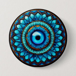 Dragon's Eye 3 Inch Round Button