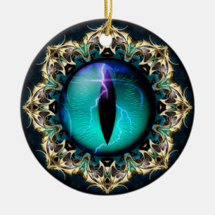 Dragon's Eye Ceramic Ornament