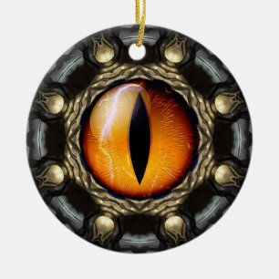 Dragon's Eye Ceramic Ornament