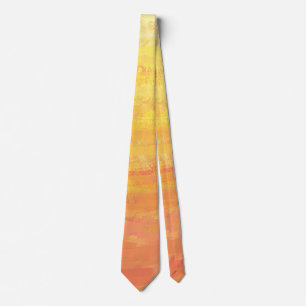 Dragons Eye Orange Texture Tie