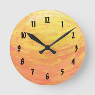 Dragons Eye Round Clock