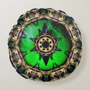 Dragon's Eye Round Pillow