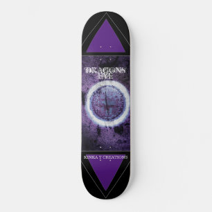 Dragons Eye Skateboard Deck 8 1/8"