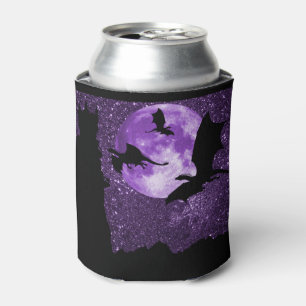 Dragons flying, sparkle midnight,mountain castle can cooler