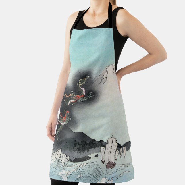 Dragon's Fury Sea Battle for Mount Fuji, Japan Apron (Insitu)