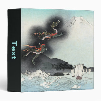 Dragon's Fury Sea Battle for Mount Fuji, Japan Binder