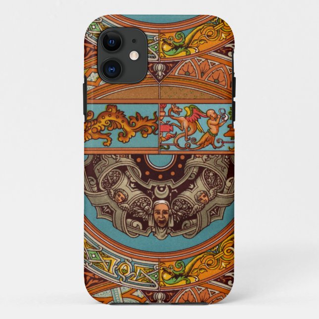 Dragons & Gargoyles iPhone 5/5S Coque (Dos)