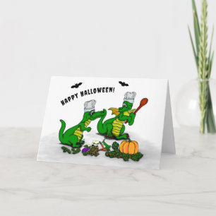 Dragons - Happy Halloween ! Today I will cook Card