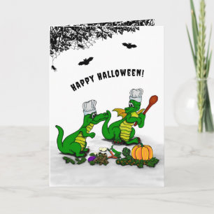 Dragons - Happy Halloween ! Today I will cook Card
