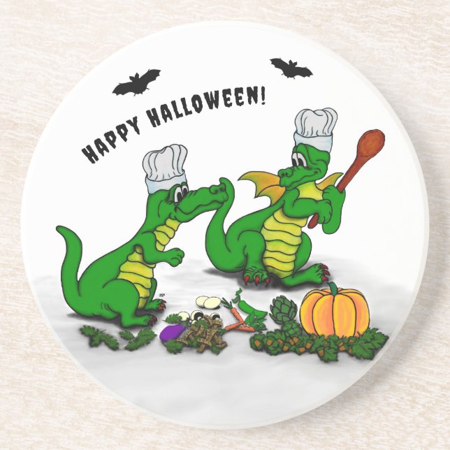 Dragons - Happy Halloween ! Today I will cook Coaster (Front)