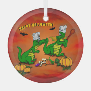 Dragons - Happy Halloween ! Today I will cook Glass Ornament