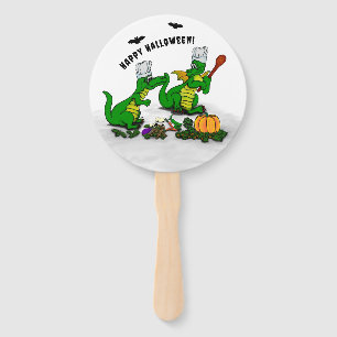 Dragons - Happy Halloween ! Today I will cook Hand Fan