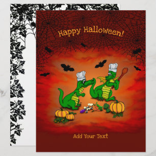 Dragons - Happy Halloween ! Today I will cook Letterhead