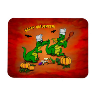 Dragons - Happy Halloween ! Today I will cook Magnet
