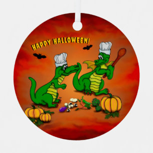 Dragons - Happy Halloween ! Today I will cook Metal Ornament