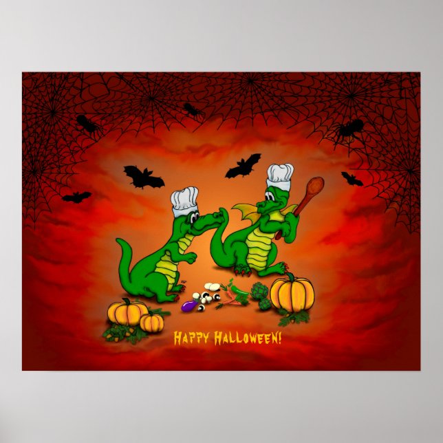 Dragons - Happy Halloween ! Today I will cook Poster (Front)
