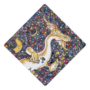 Dragon's Hoard Graduation Cap Topper