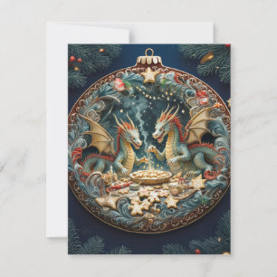 Dragons' Holiday Baking Magic Card