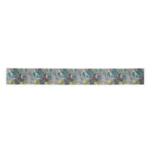 Dragons in a Corner Satin Ribbon