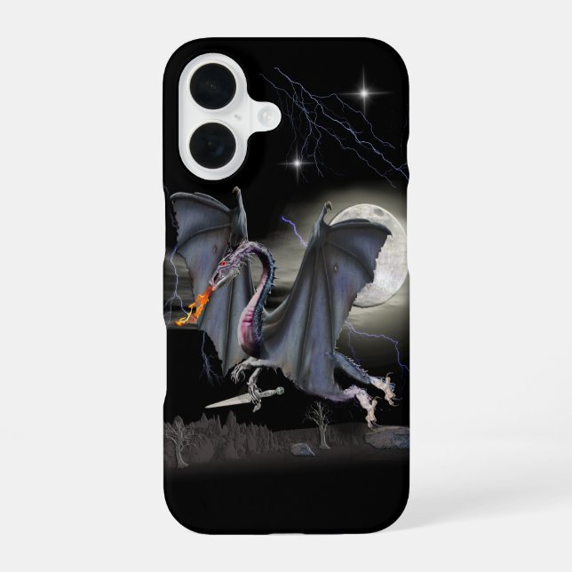 Dragons iPhone 16 Case (Back)