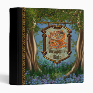 Dragons Lair Fantasy Notebook Binder
