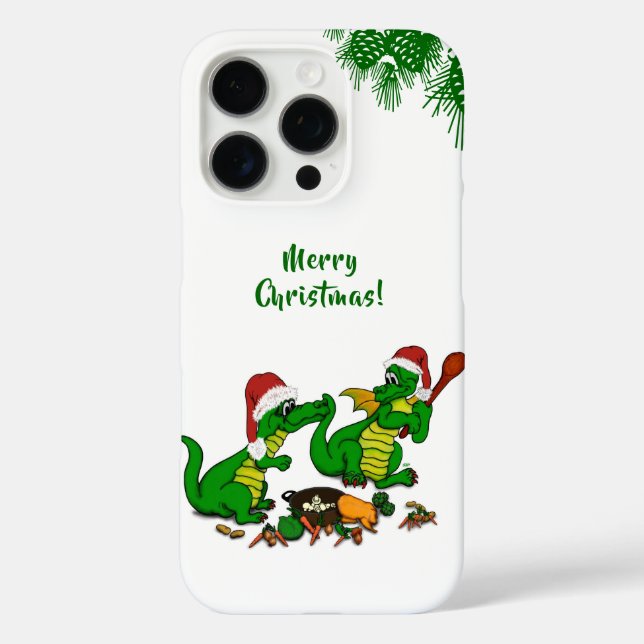 Dragons - Merry Christmas ! - today I will cook Case-Mate iPhone Case (Back)