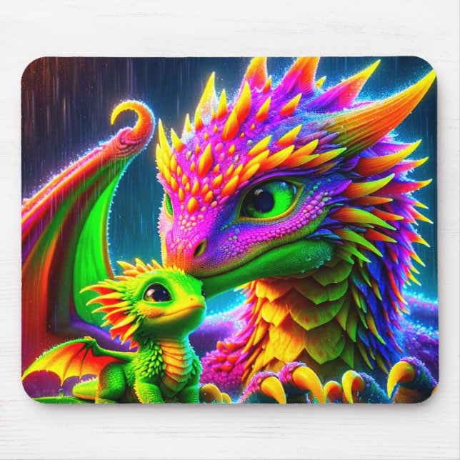 Dragons Mouse Pad (Front)
