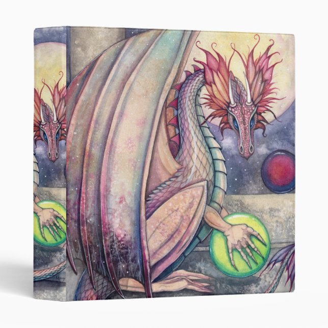 Dragon's Perch Fanta;sy Dragon Binder (Front/Spine)