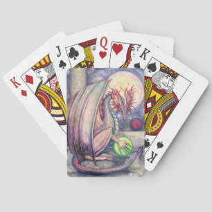 Dragon's Perch Fantasy Art by Molly Harrison Playing Cards