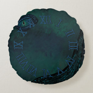 Dragons     round pillow