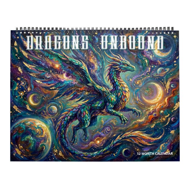 Dragons Unbound Calendar (Cover)
