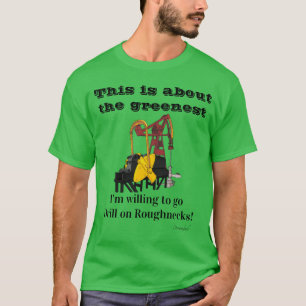 Drague sur T-shirt Roughnecks