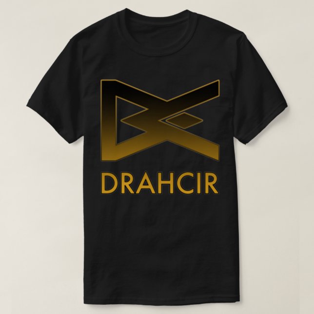 Drahcir Gold Fade Pullover  (Design Front)
