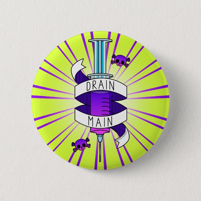 Drain Main Gamer Pin (Front)